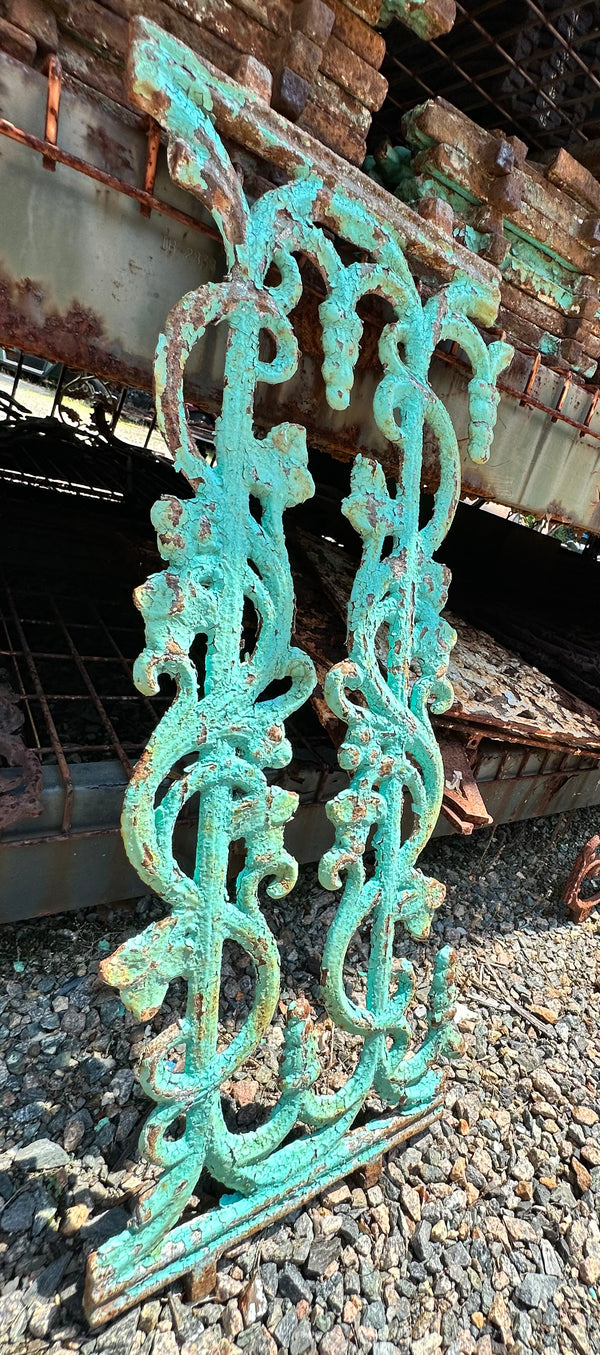 Aqua Patina Fence Insert Panels - 17 Available GA20174