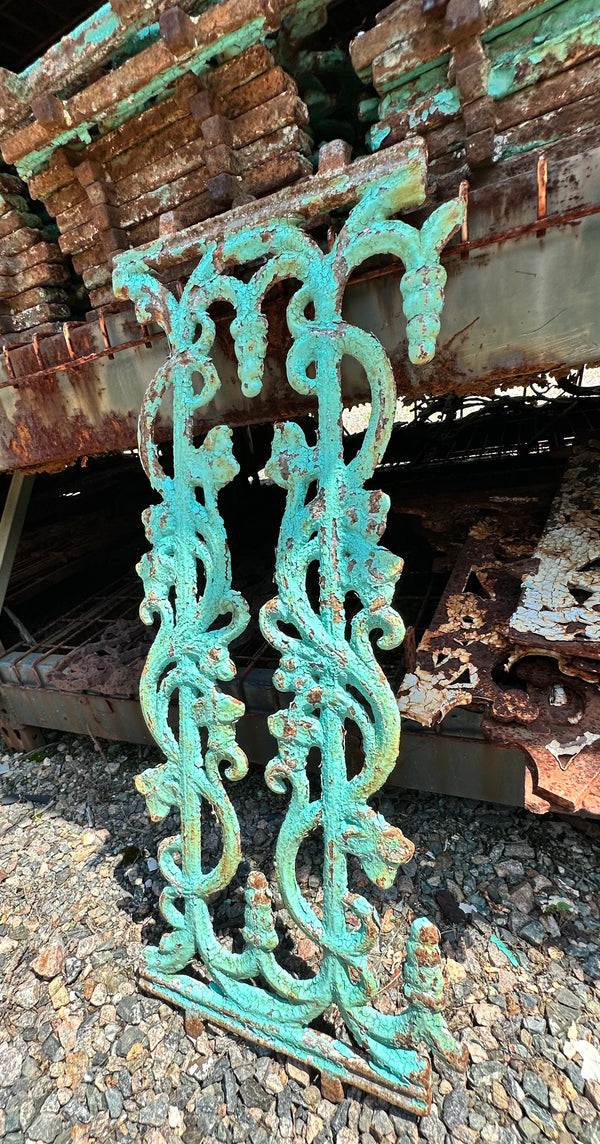 Aqua Patina Fence Insert Panels - 17 Available GA20174
