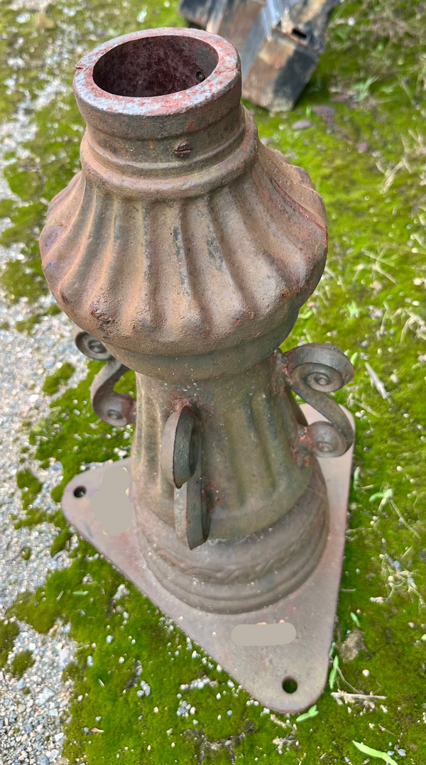 Ornate Cast Iron Base GA20180