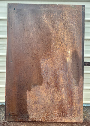 Cast Iron Upper Porch/Stairwell Tread w/ 3-Sided Overhang GA20578