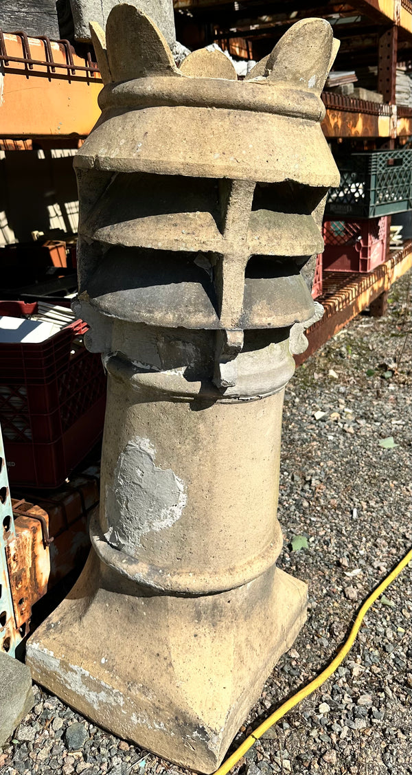 Fluted Terracotta Chimney Top GA20208