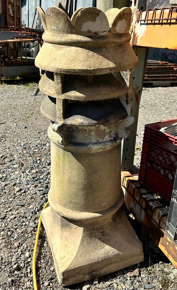 Fluted Terracotta Chimney Top GA20208