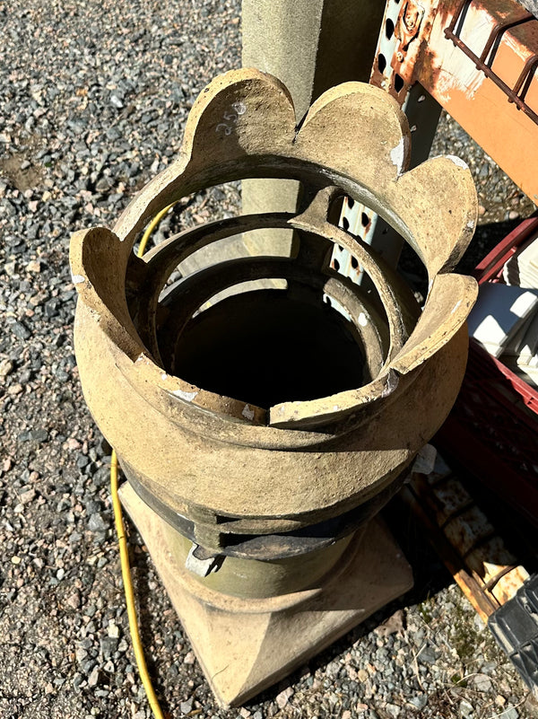 Fluted Terracotta Chimney Top GA20208