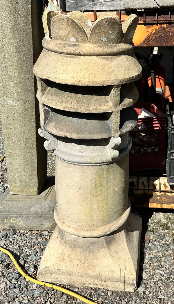 Fluted Terracotta Chimney Top GA20208