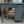 Load image into Gallery viewer, 1800&#39;s Steel Medical Desk with Top Draw &amp; Side Tray Shelves on Wheels GA9360
