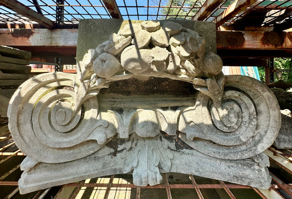 Concrete Ionic Garden Decorations GA20269