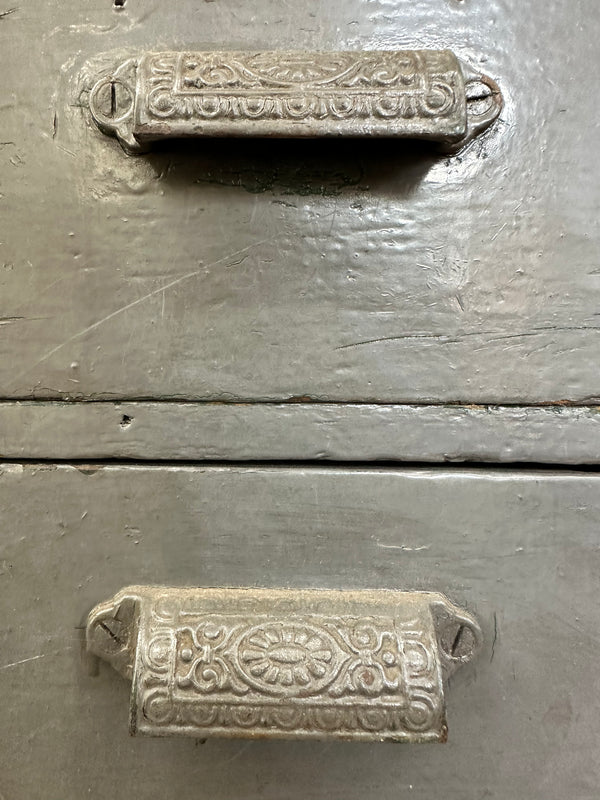 Antique Painted Table Top Desk Organizer GA20274