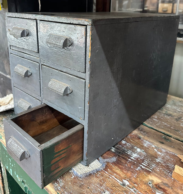 Antique Painted Table Top Desk Organizer GA20274