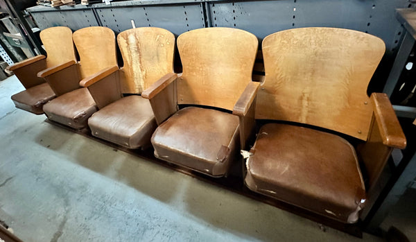 Vintage Folding Auditorium Seating GA20277