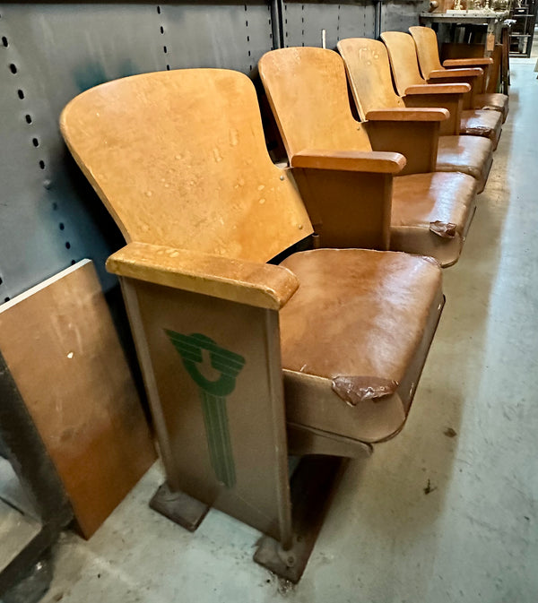 Vintage Folding Auditorium Seating GA20277