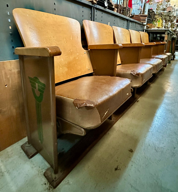 Vintage Folding Auditorium Seating GA20277