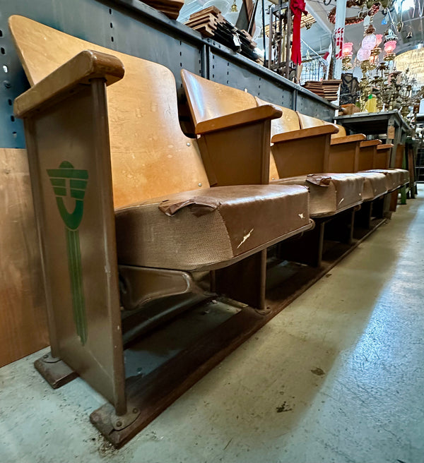 Vintage Folding Auditorium Seating GA20277