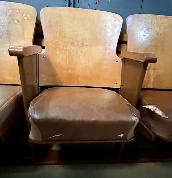 Vintage Folding Auditorium Seating GA20277