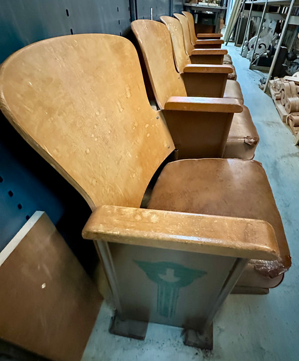 Vintage Folding Auditorium Seating GA20277