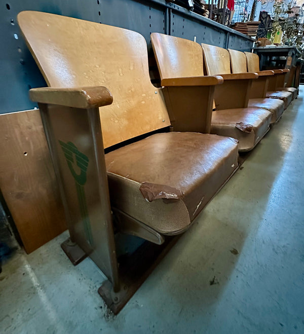 Vintage Folding Auditorium Seating GA20277