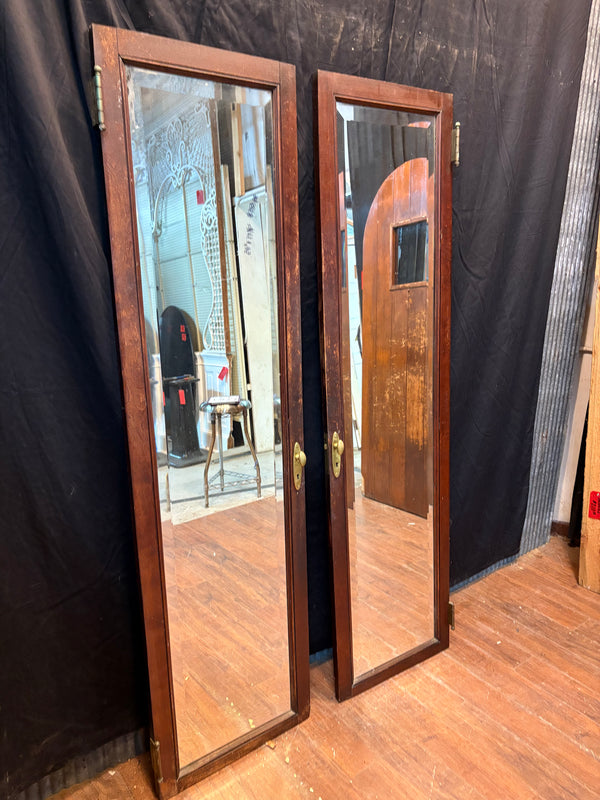 Antique Mirrored Door Pair GS6015