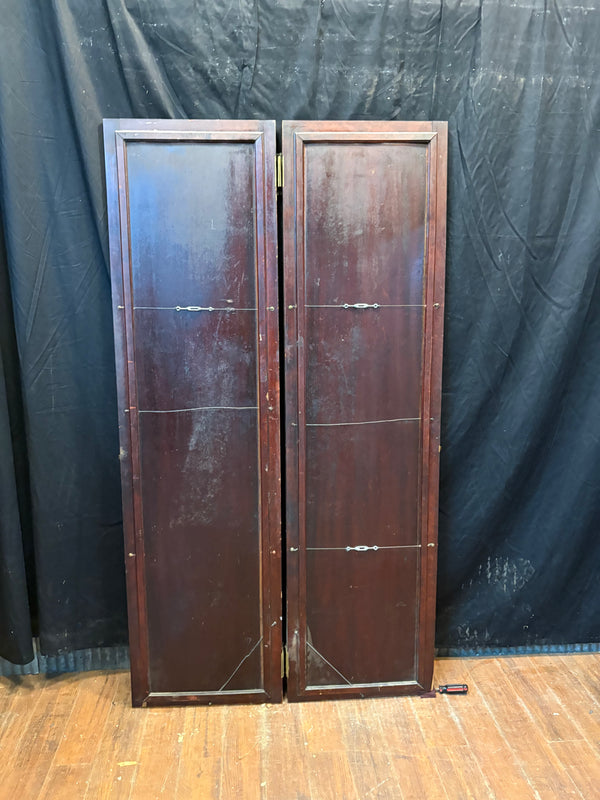 Antique Mirrored Door Pair GS6015