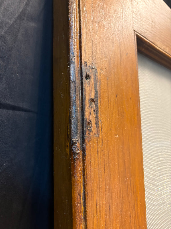Thin 1/2 Textured Glass Pane Paneled Door  GS6020