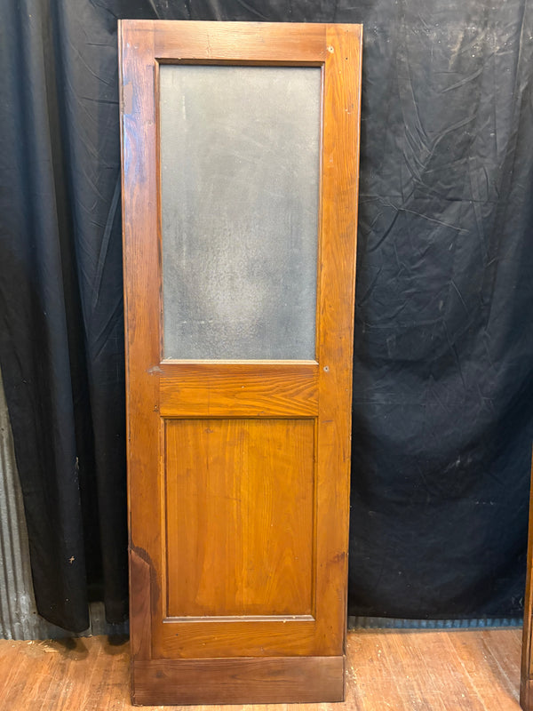 Thin 1/2 Textured Glass Pane Paneled Door  GS6020
