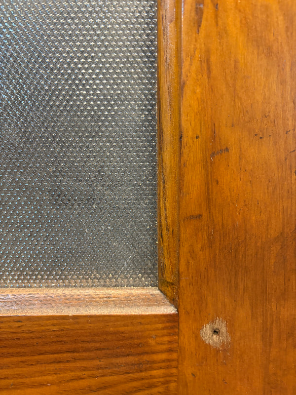 Thin 1/2 Textured Glass Pane Paneled Door  GS6020