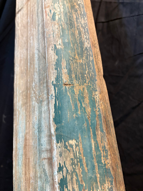 Late 1700's Hand Carved 2-Piece Wooden Rain Gutter GS6023