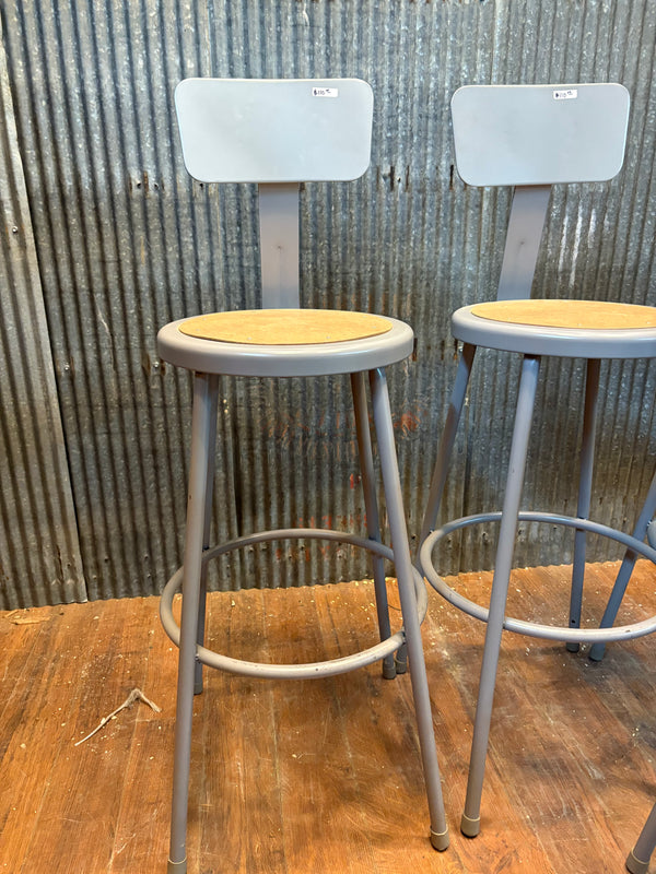 Set of 7 Industrial Style Machinist Stools GS6030