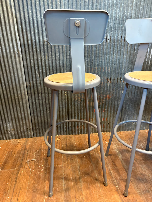 Set of 7 Industrial Style Machinist Stools GS6030