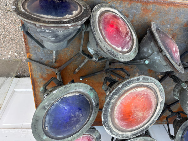1930s Bronze Submersible Fountain Lights GS6034