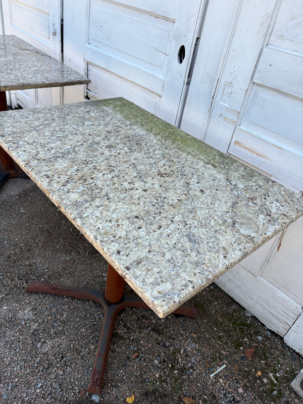 Pair of Granite Top Bistro Tables GS6038