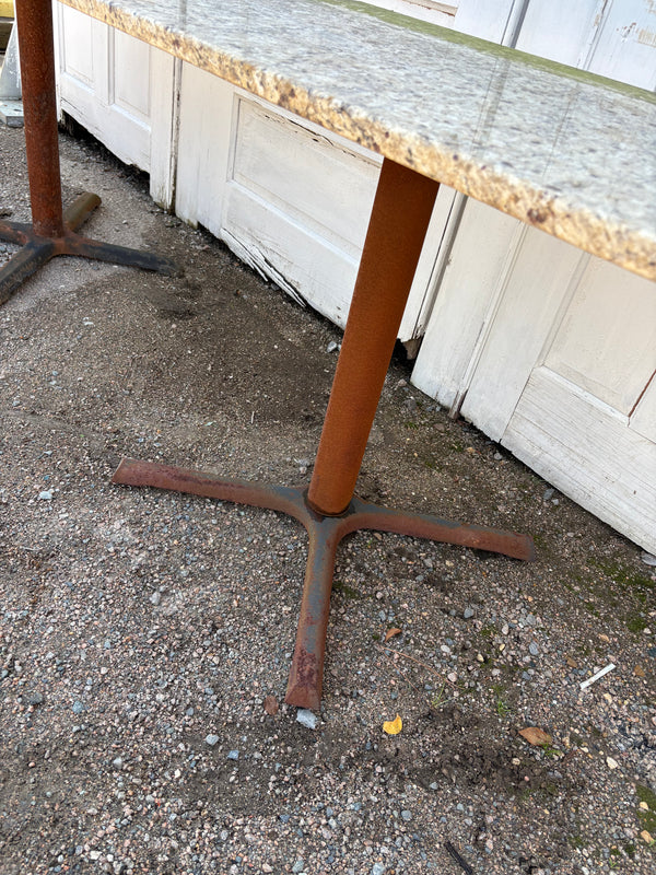 Pair of Granite Top Bistro Tables GS6038