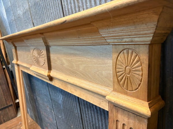 Oak Wood Fireplace Mantel GS6040