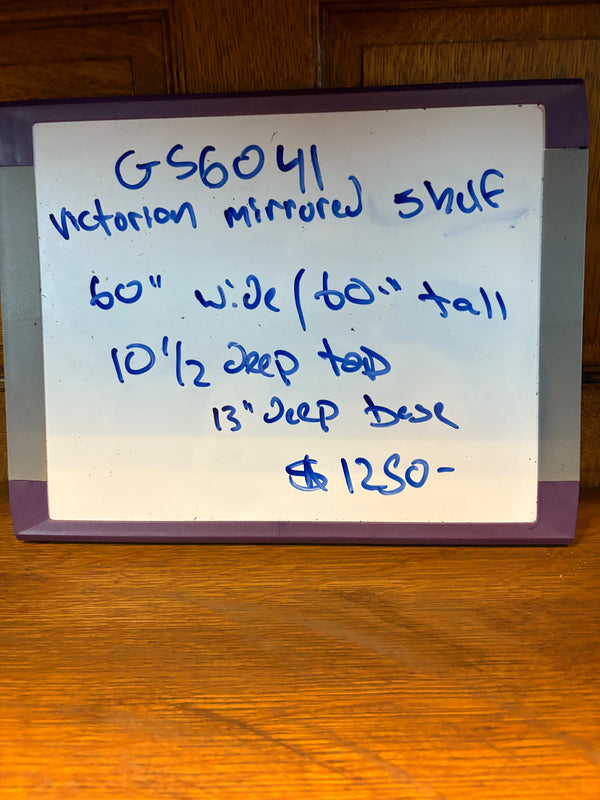 Victorian Mirrored Shelf GS6041