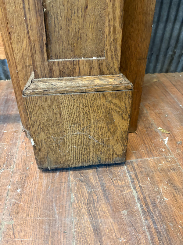 Salvaged Oak Fireplace Mantel from Lodge in Poconos, NY GS6049