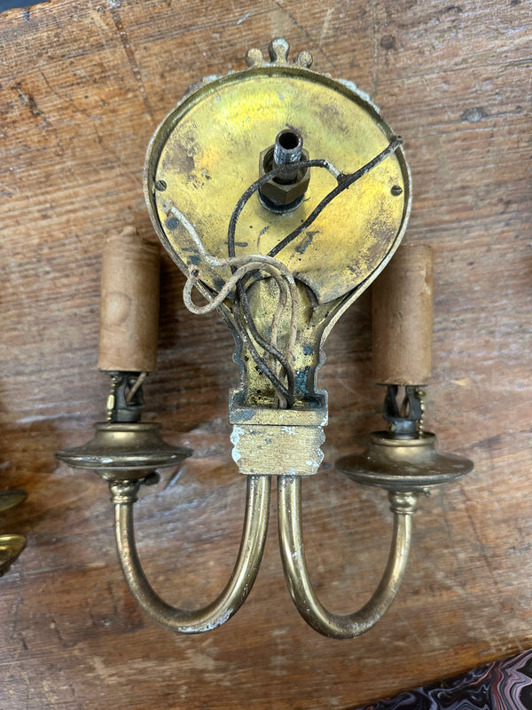 Brass Wall Sconce Set GA20077
