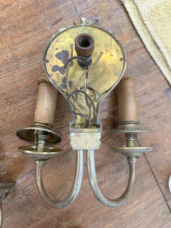 Brass Wall Sconce Set GA20077