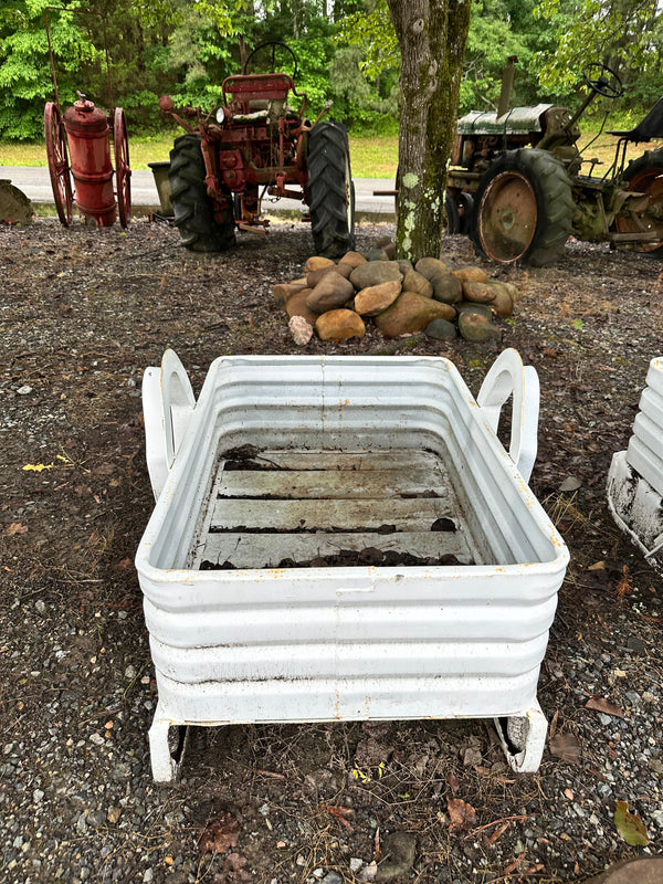 Reclaimed Painted Steel Factory Bins GA20126