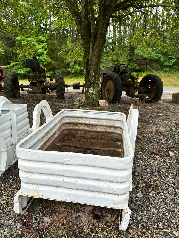 Reclaimed Painted Steel Factory Bins GA20126