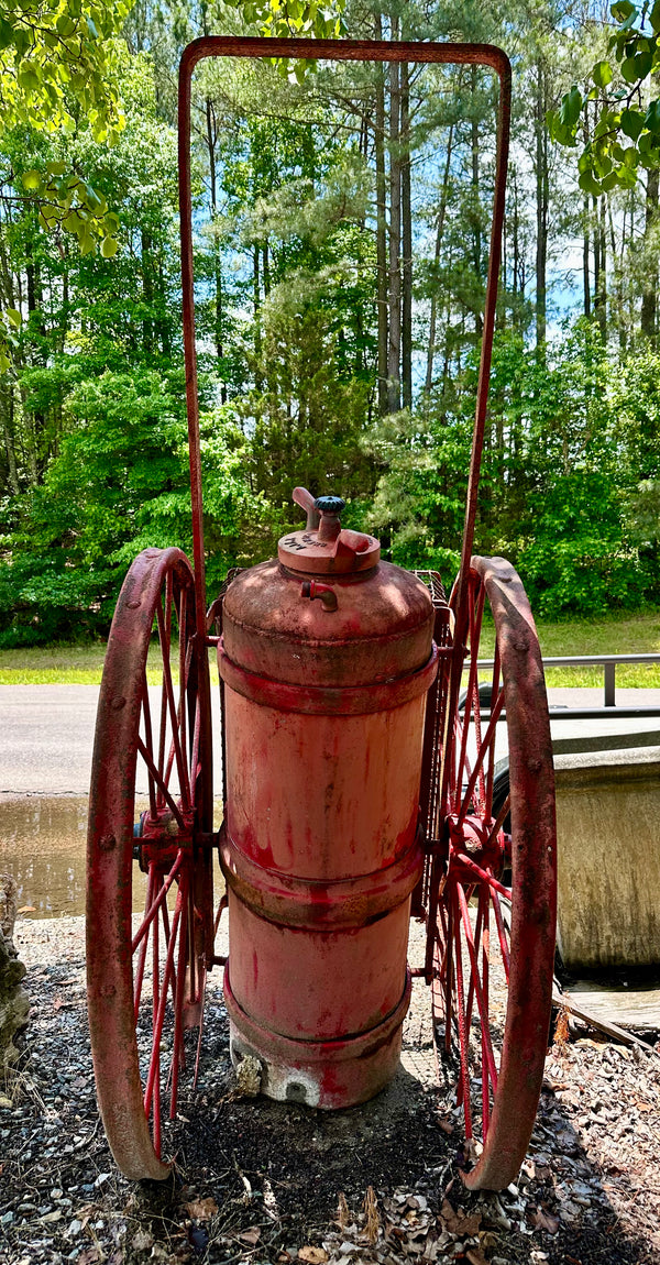 Antique Fire Extinguisher Cart GA20132