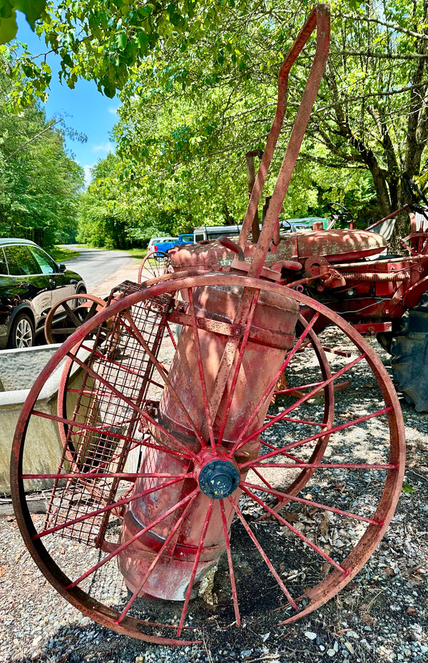 Antique Fire Extinguisher Cart GA20132