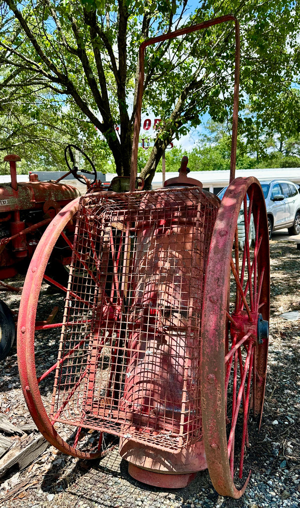 Antique Fire Extinguisher Cart GA20132