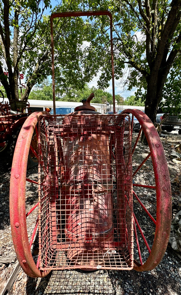 Antique Fire Extinguisher Cart GA20132