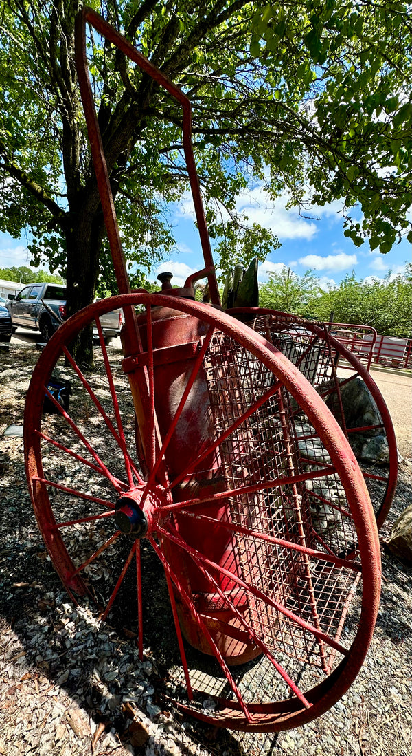 Antique Fire Extinguisher Cart GA20132