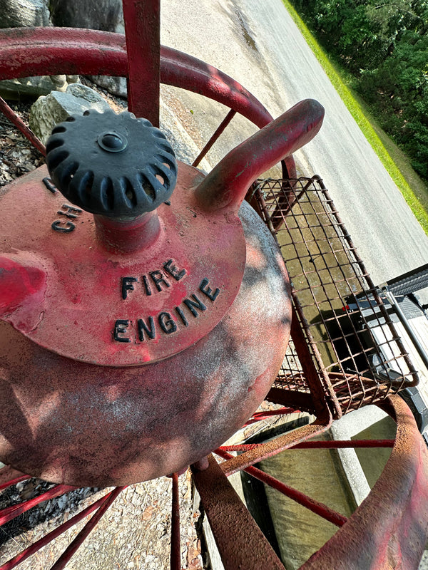 Antique Fire Extinguisher Cart GA20132