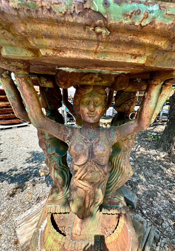 Bronze Grecian Style Sculpture Fountain - No Plumbing GA20143