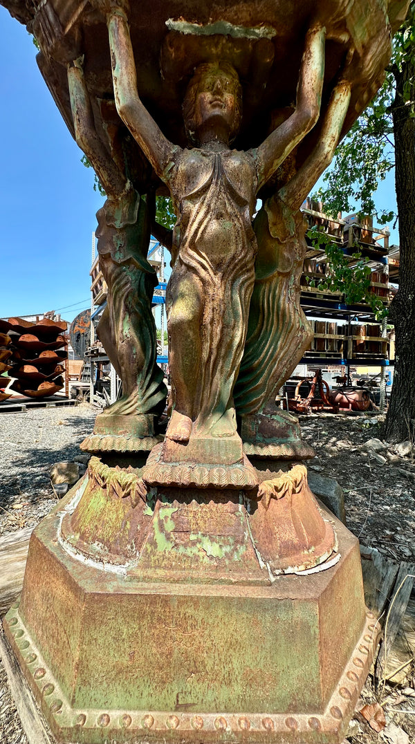 Bronze Grecian Style Sculpture Fountain - No Plumbing GA20143