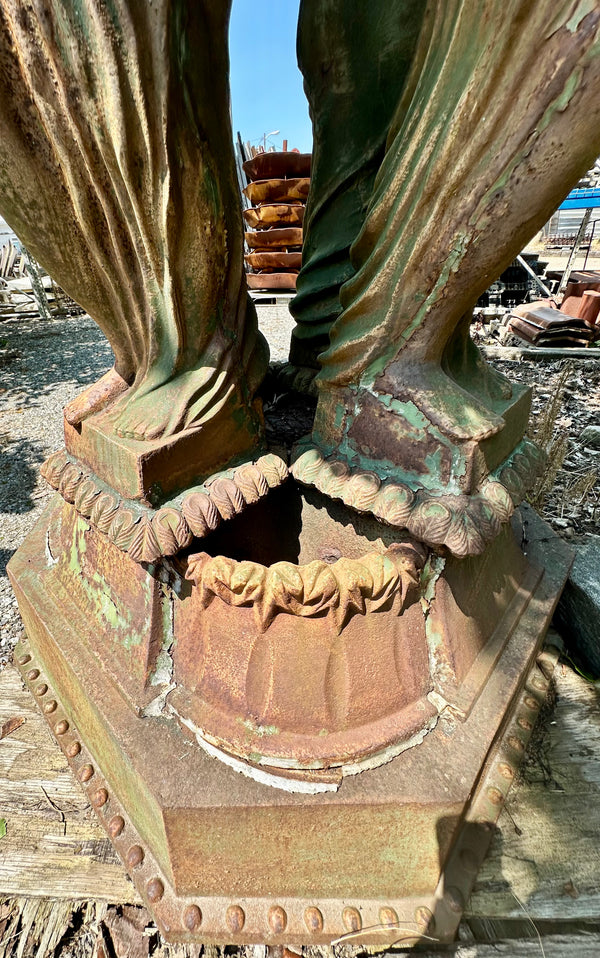 Bronze Grecian Style Sculpture Fountain - No Plumbing GA20143
