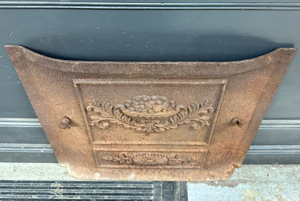 Antique Iron Fireplace Cornucopia Summer Cover GA20156