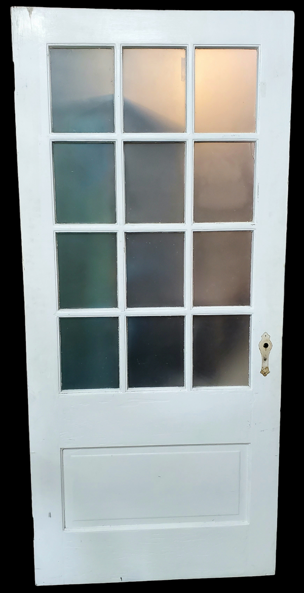 Frosted 12-lite, ¾ glass door *GAM0107