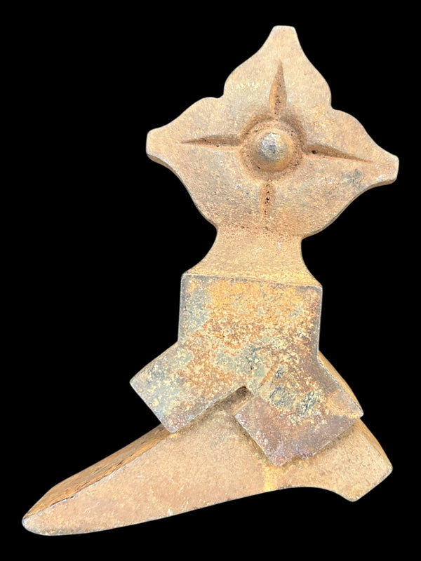 Antique Iron Finial Pair GA20062