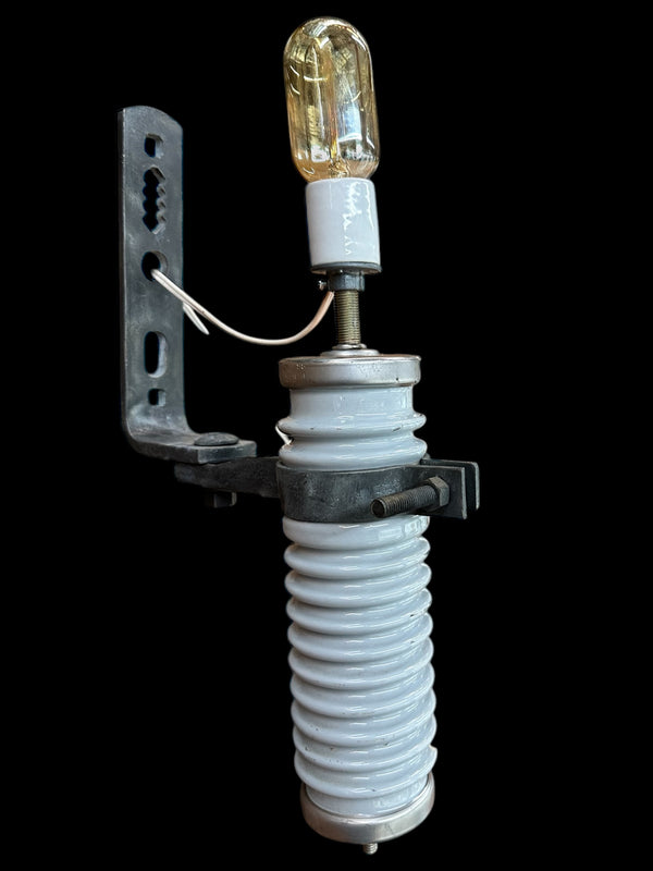 Repurposed GE Electrical Insulator Wall Sconce GA20031